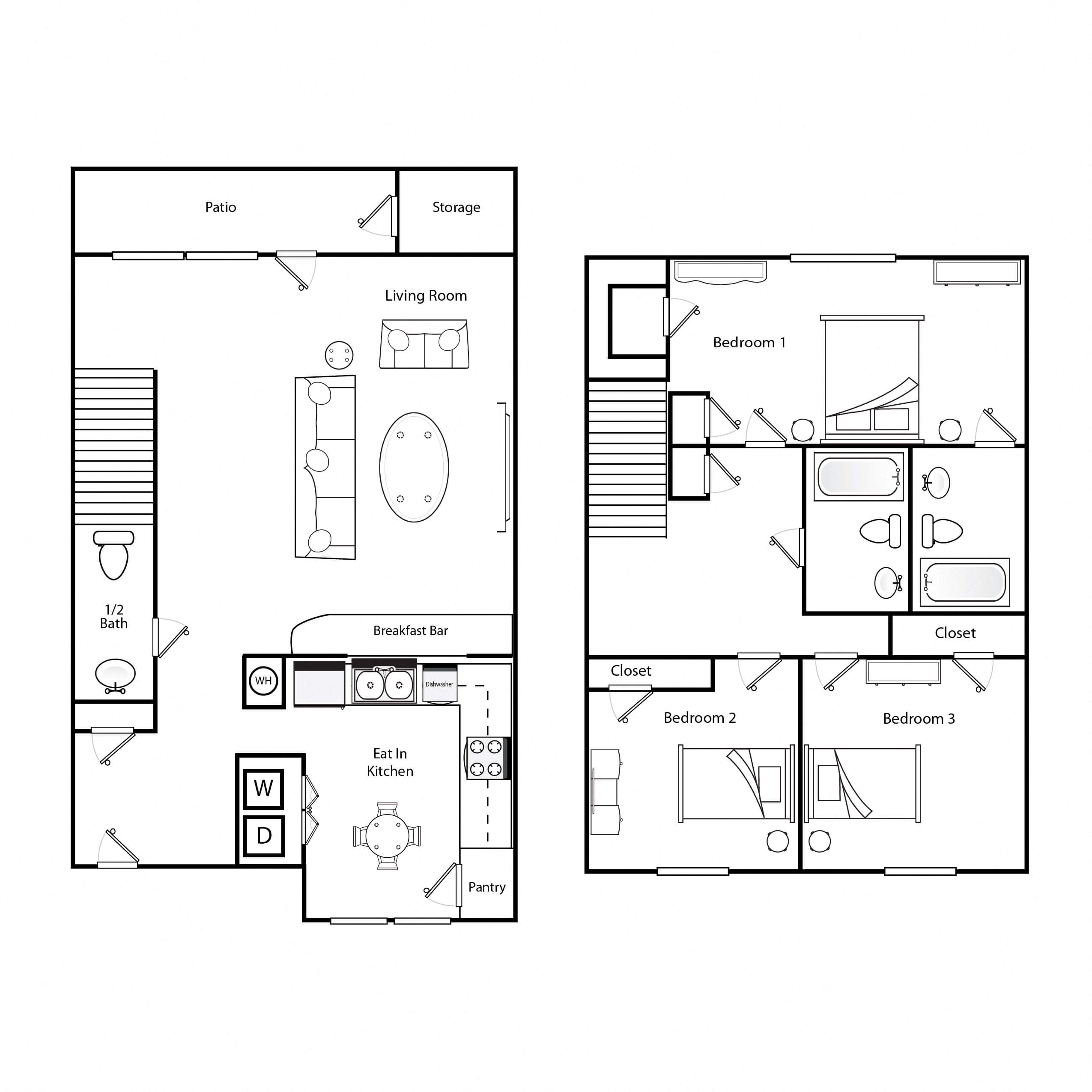Suite A Floorplan